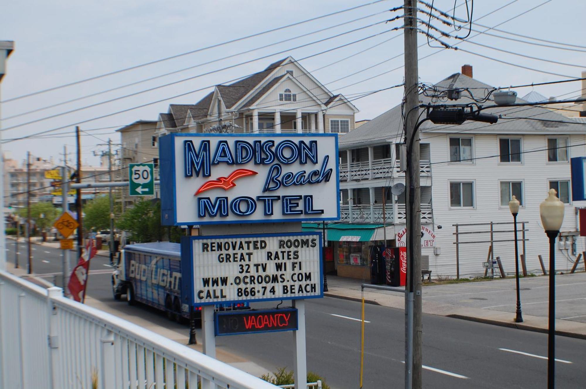 Madison Beach Motel Όσεαν Σίτι Εξωτερικό φωτογραφία